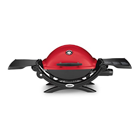 Weber-Stephen Products 51040001 Q1200 Red Grill/table