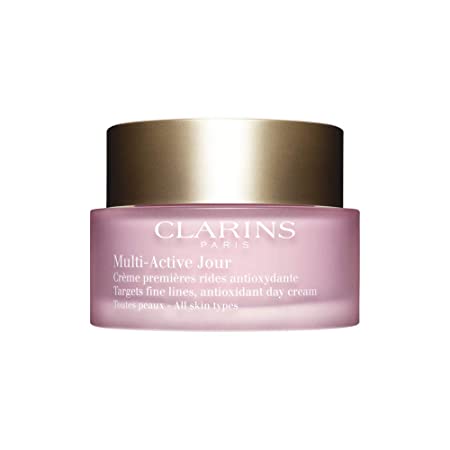 Clarins Multi-Active Day Targets Fine Lines Antioxidant Day Cream - For All Skin Types 50ml/1.6oz