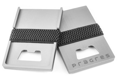 Money Clip Wallet : Aluminum with Bottle Opener *New - Smooth Edges*
