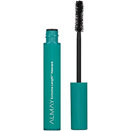 Extreme Length Mascara, Black Brown, Ophthalmologist Tested, Fragrance Free, Hypoallergenic, 0.21 oz