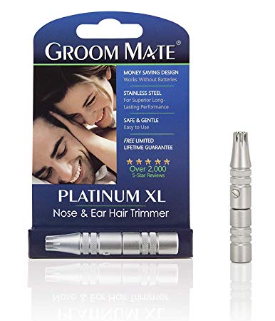 Groom Mate Platinum XL Nose & Ear Hair Trimmer