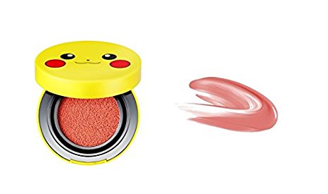 Tonymoly Pokemon Pikachu Mini Cushion Blusher (9g) (#02 Rose Coral)