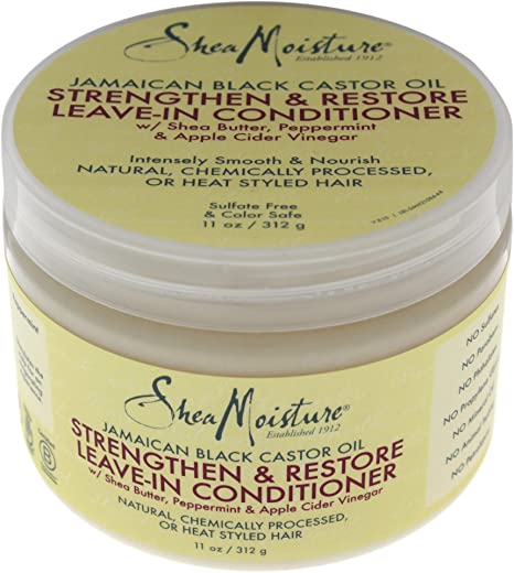 Shea Moisture Jamaican Black Conditioner Leave-In 11oz Jar