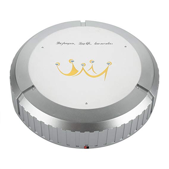 Automatic Robot Vacuum Cleaner Smart Sweeping Machine Vacuum Floor Dust Cleaners Scheduler Carpet Hard Floor(Silver)