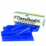 Hygenic Thera-Band Resistive Latex Exercise Band 6 yards Extra Heavy Blue