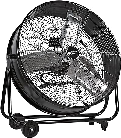 Comfort Zone CZMC24 Industrial Drum Fan