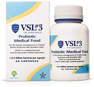 VSL#3 Capsules (112.5 Billion CFU) - Probiotic Medical Food for The Dietary Management of Irritable Bowel Syndrome (IBS)