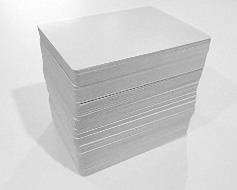 Blank Playing Cards (Matte Finish & Poker Size)