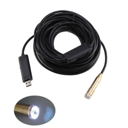 Digital Family USB 50ft Waterproof Snake Inspection Camera Endoscope