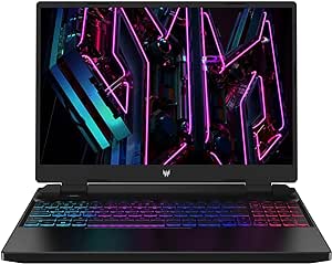 Acer Predator Helios Neo PHN16-71-929E, Ordinateur Portable Gaming 16" WQXGA IPS 165 Hz, PC Portable Gamer (Intel Core i9-13900HX, RAM 32Go, SSD 1024Go, NVIDIA GeForce RTX 4070 8Go, Windows 11)