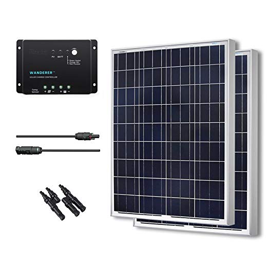 Renogy 200 Watt 12 Volt Polycrystalline Solar Bundle Kit