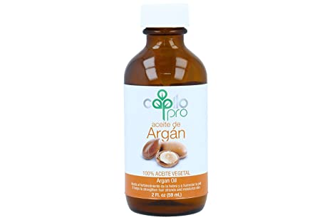 Capilo Pro Argan Oil, Hair and Skin Care (2 oz Bottle); Paraben Free, Salt Free, Sodium Sulfate Free, Silicone Free, Mineral Oil Free, Fragrance Free, Natural Ingredients