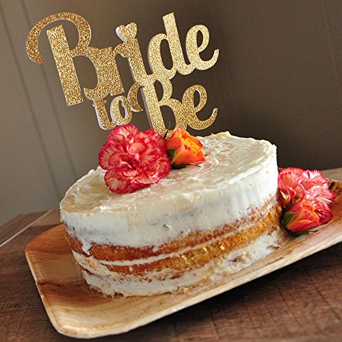 Bridal Brunch Decorations. Bridal Shower Cake topper. Bride to Be Cake Topper.