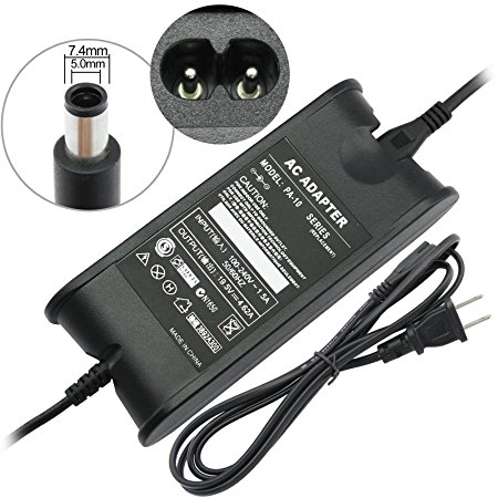 AC Power Adapter Replacement PA-10 for Dell Inspiron 300m, 600m, 700m, 6400, 8500, LATITUDE D400, D500, D600, X300, 19.5 Volts 4.62 Amps 90 Watts