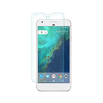 Google Pixel XL Tempered Glass Screen Protector, Monoy 0.33mm, 2.5D, HD, 9H-Hardness Ballistic Tempered Screen Protector LCD Guard Film (Google Pixel XL)