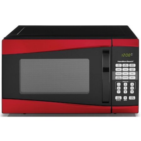 Hamilton Beach 0.9 cu ft 900W Microwave, Red by Product Hamilton Beach