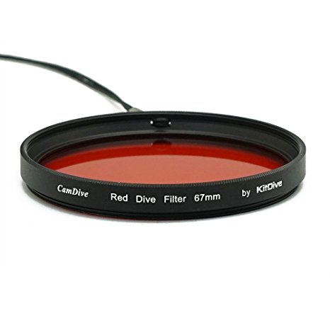CamDive Red diving filter 67 mm