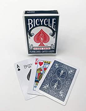 Bicycle Mini Decks Playing Cards - Single Deck (Color May Vary)