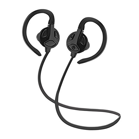 All Cart Bluetooth 4.1 Wireless Sweatproof Stereo Sports Headphones,DSP Noise Reduction for Running Gym Exercise