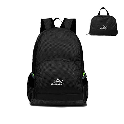 Packable Backpack Lightweight Hiking Daypacks, 20L Water Resistant Foldable Backpack for Camping Cycling Hiking Outdoor Activities, Expandable Travel Backpack for Man and Woman