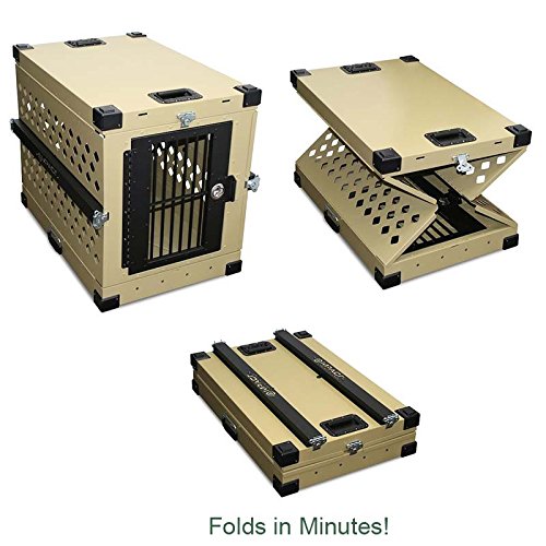 Impact Collapsible, Durable Aluminum Dog Crate