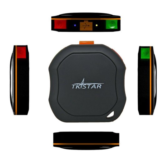 TKSTAR Mini Waterproof Real Time GPS Tracker Car GSM AGPS Tracking System for Pets Dog Cat