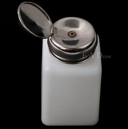 Hot New 2014 Model Nail Art Empty Pump Dispenser for Nail Acrylic Liquid Polish Remover Bottle Tool