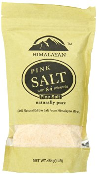 Himalayan Chef Fine Himalayan Salt, Zip Lock Bag, 1 pound