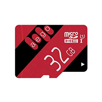 AEGO Micro SD Card 32GB SD Card UHS-1 Class 10 SDHC Memory Card for Tablet/Phone Hero with Adapter (U1 32GB)