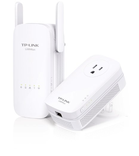 TP-LINK AC1200 Wi-Fi Range Extender, AV1200 Powerline Edition (TL-WPA8630 KIT)