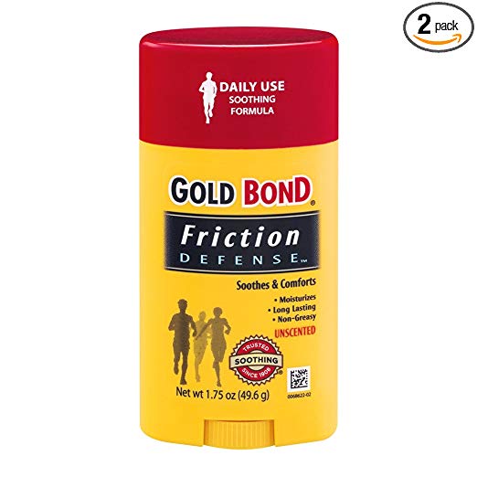 Gold Bond Friction Defense Stick Unscented - 1.75 oz, Pack of 2