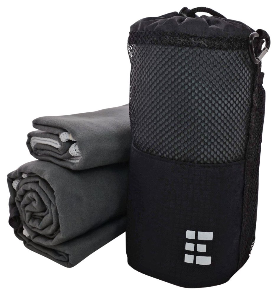 Microfiber Travel Towel Set - XL Soft Super Absorbent and Quick Drying