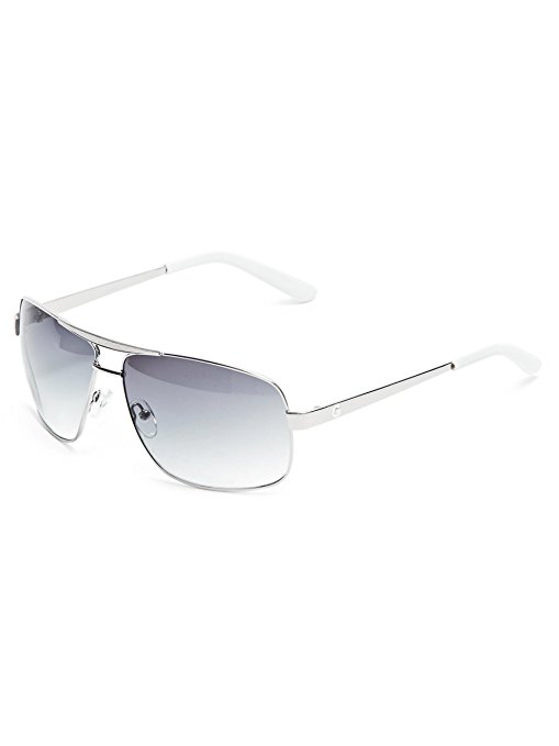 G by GUESS Men's Metal Aviator Sunglasses