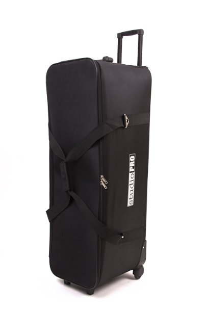 StudioPRO All in One Roller Bag for Photography Photo Studio On Location Shoots Carrying Bag for Camera and Lighting Equipment 36 x 12 x 14 in