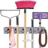 Anybest Wall Mounted Garden Tool Rack Storage and Organization Hanger 5-Position