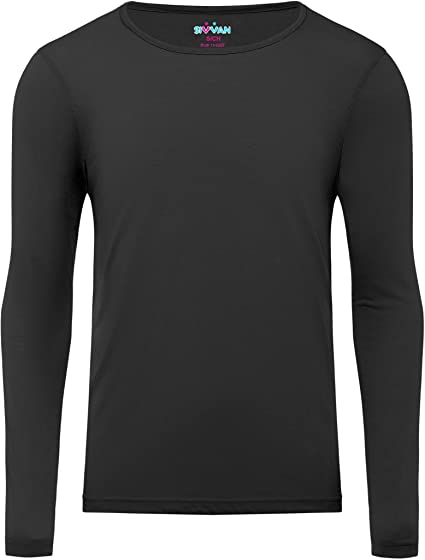 Sivvan Men's Long Sleeve Underscrub Tee - Men's Comfort T-Shirt