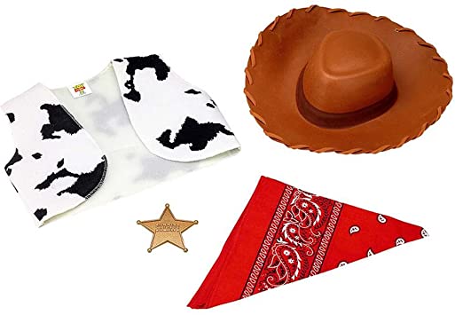 Disguise Disney Toy Story & Beyond Woody Costume Accessory Kit, One Color, No Size