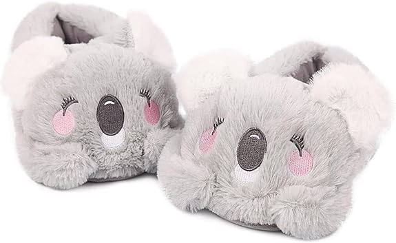 Caramella Bubble Women Cute Animal Slippers Memory Foam Cotton House Shoes for Adults Indoor Outdoor