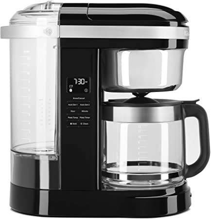 KitchenAid KCM1209OB Drip Coffee Maker, 12 Cup, Onyx Black