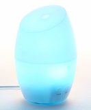 ZAQ Jellyfish Essential Oil Diffuser LiteMist Ultrasonic Aromatherapy With Ionizer and Color-Changing Light - 80 ML Capacity