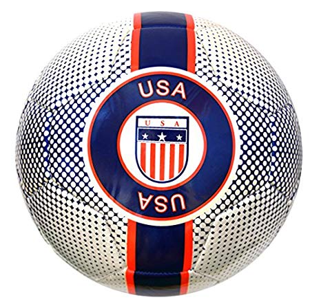 Vizari USA Soccer Ball 91843 Size White, 4