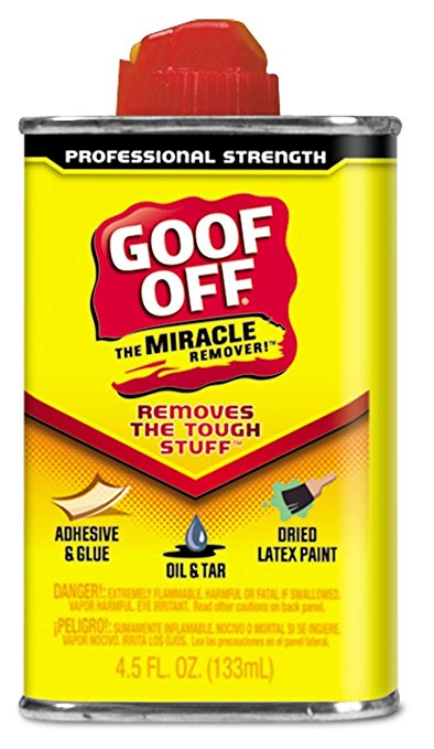 Goof Off FG650 The Miracle Remover, 4.5-Ounce