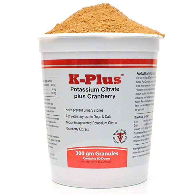 Pet Health Solutions K-Plus Potassium Citrate Plus Cranberry (300g Granules)