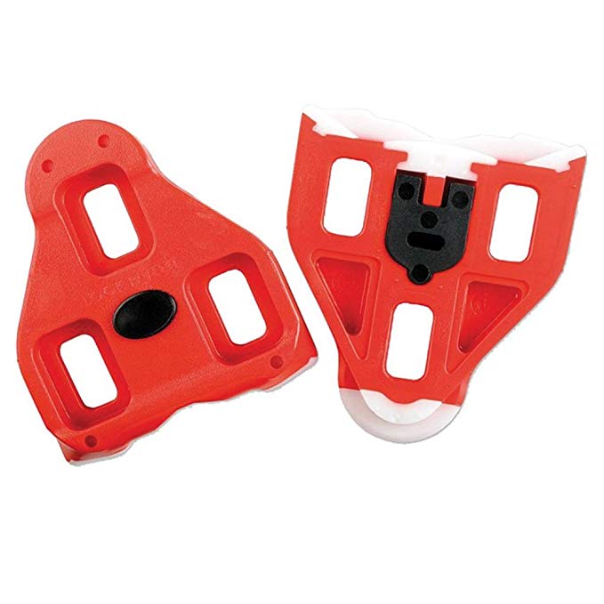 Red Look Delta Cleat With 9 Degree Float