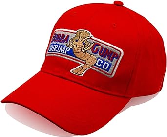 Aiugko Adjustable Bubba Gump Hat Shrimp Co. Embroidered Baseball Cap