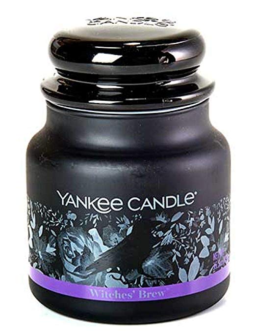 Yankee Candle Halloween Witches' Brew Candle - Medium Classic Housewarmer Jar 14.5 oz - Patchouli Scent