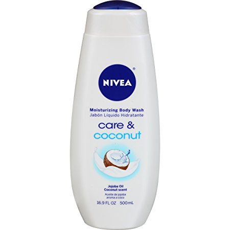 NIVEA Care and Coconut Moisturizing Body Wash 16.9 Fluid Ounce