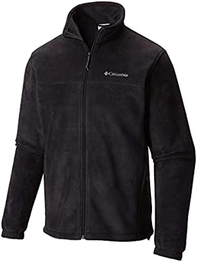 Columbia Men's Mount Grant Fleece Full Zip Jacket, Charcoal Grey, Medium