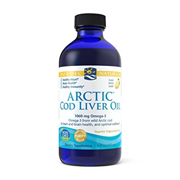 Nordic Naturals - Arctic CLO, Heart and Brain Health, and Optimal Wellness, Lemon, 8 Ounces