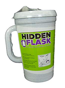 Smuggle Mug 12 oz Hidden Flask, Sneak Alcohol Anywhere